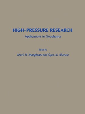 cover image of High-Pressure Research